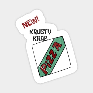 New! The Krusty Krab pizza! Magnet