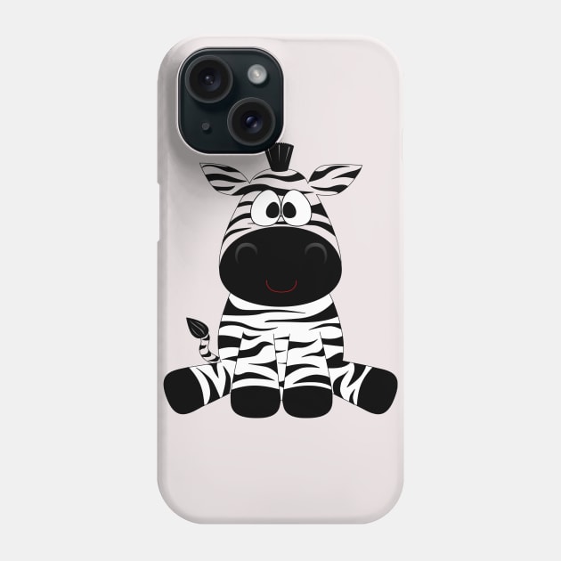 zebra Phone Case by DrDesign