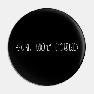 404. Not found Pin