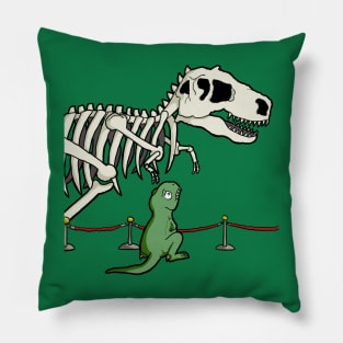 Dinosaur Family Reunion Pillow