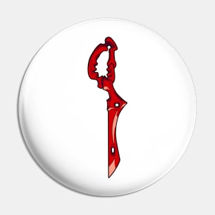 Scissor Blade (red) Pin