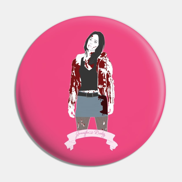 Jennifer's Body Pin by attackofthegiantants