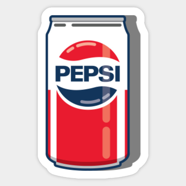 Pepsi - Classic Can - Pepsi Cola - Sticker | TeePublic