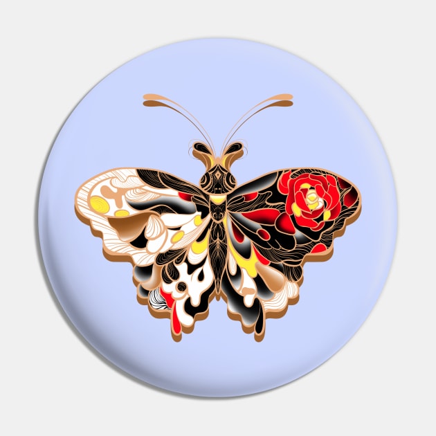 BUTTERFLY Pin by MAYRAREINART