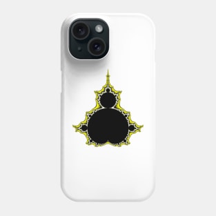 Mandelbrot Buddha Phone Case