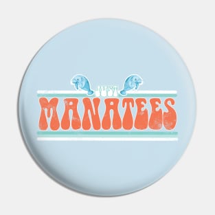 Just A Girl Who Loves Manatees - Cute Manatee Pin