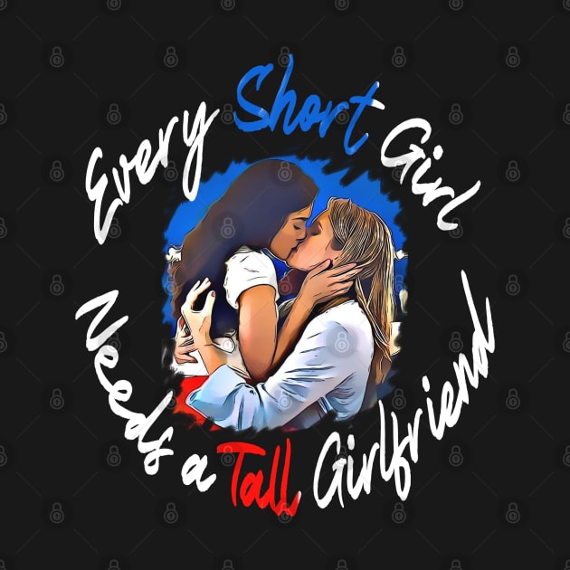 Every short girl need a tall girlfriend by whatyouareisbeautiful