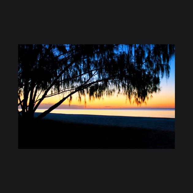 Fraser Island West Coast Sunset by ajdesignsau