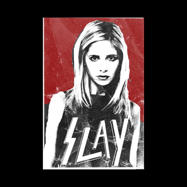 buffy the vampire slayer by snoddyshop