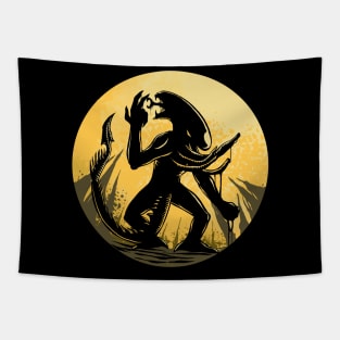 Xenomorph Tapestry