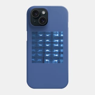 Indigo Shibori stars Phone Case