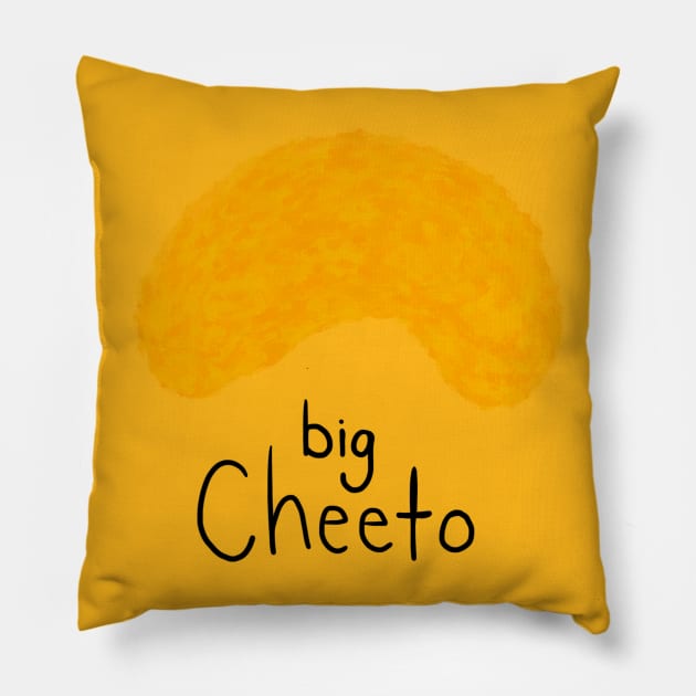 big cheeto Pillow by muppetbaby