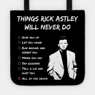 Rickroller (light) Tote