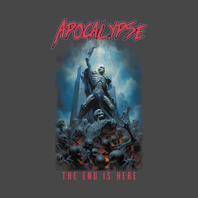 Apocalypse Heavy Metal Rock by Tip Top Tee's