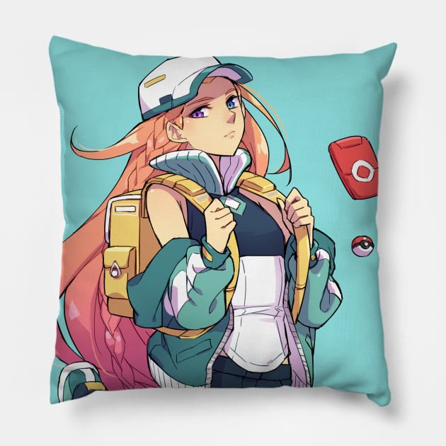 Zoe Trainer Pillow by vmat