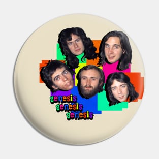 Genesis band Pin