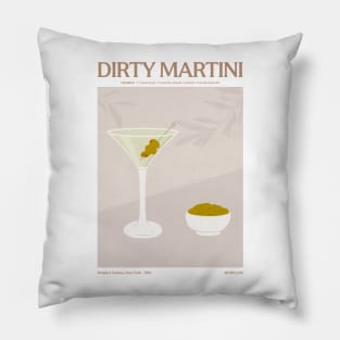 Dirty Martini Pillow