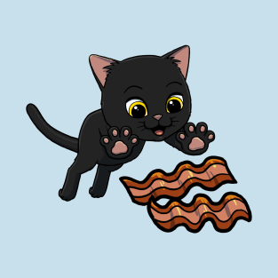 Bombay Cat excited to eat Bacon T-Shirt