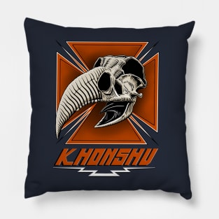 Khonshu skull Pillow