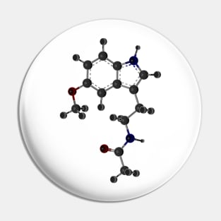 Melatonin Molecule Pin