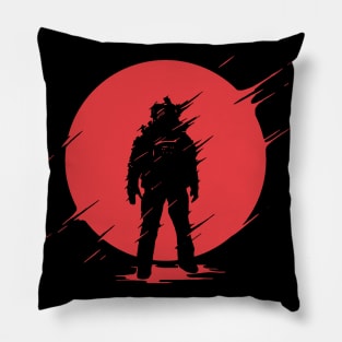 Red Astronaut Gift Pillow