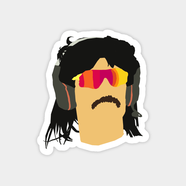 Doctor Disrespect Magnet by sheehanstudios