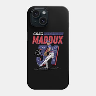 Greg Maddux Chicago Dash Phone Case