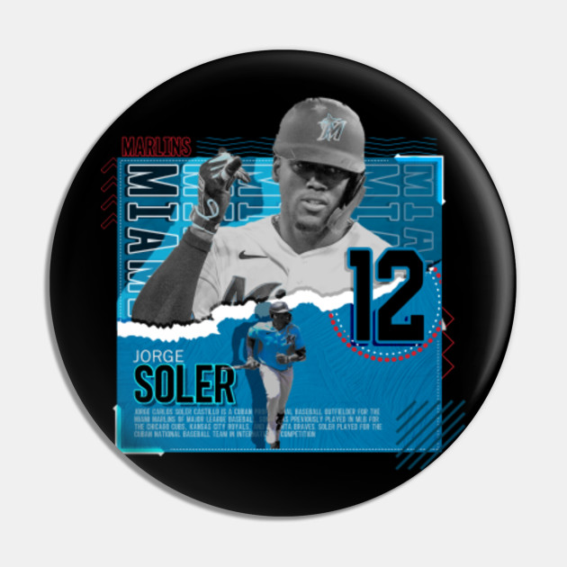 Jorge Soler baseball Paper Poster Marlins 6 - Jorge Soler Mlb Baseball -  Tapestry