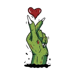 ZOMBIE HAND STICKER T-Shirt