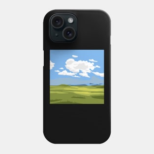 Sky With Clouds Countryside Cloud Phone Case