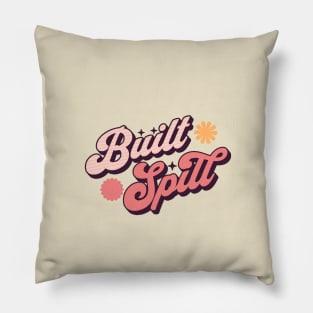Built to pink Pillow
