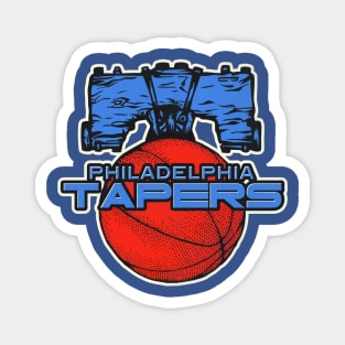 Defunct Philadelphia Tapers Basketball Team Magnet