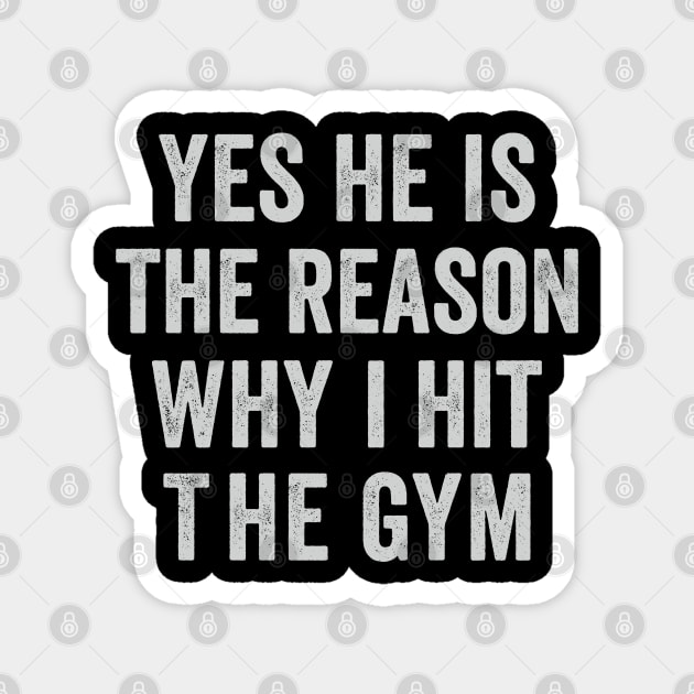 gym bodybuilding motivation Magnet by Pharmacy Tech Gifts