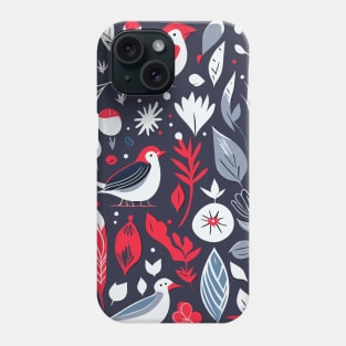 Discover the Magic of Vintage Design for Bird and Plant Lovers Phone Case