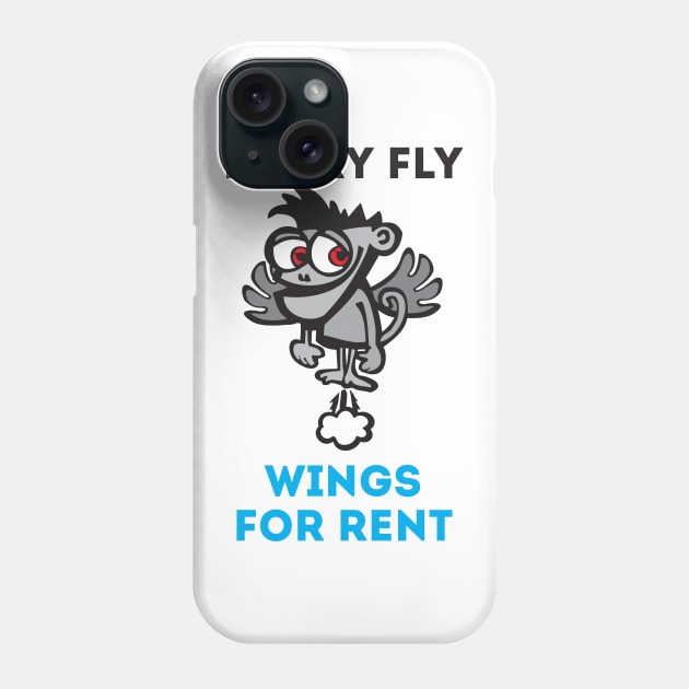 Wings for Rent Phone Case by artraf63