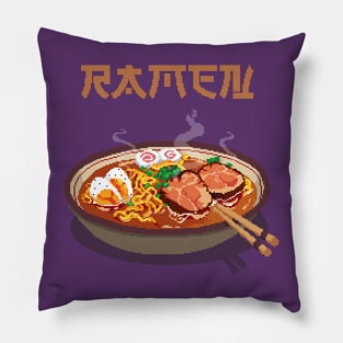 Bowl of Ramen | Pixel Art Pillow