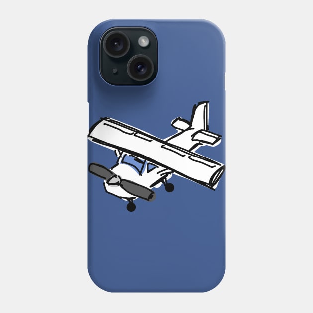 Plane Phone Case by SpookyMeerkat