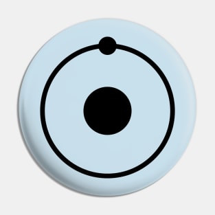 Dr Manhattan Symbol Pin