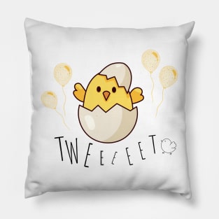 Tweet - kids clothes - Kids Design Pillow