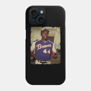 Hank Aaron - 6,856 Career Total Bases Phone Case