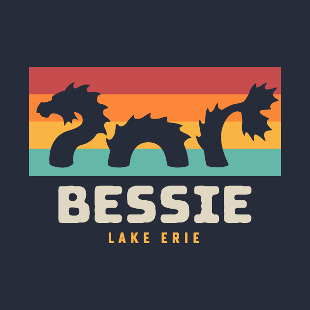 Bessie Lake Erie Monster Ohio South Bay Bessie Lake Monster by PodDesignShop