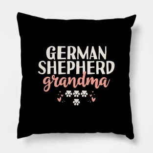 German Shepherd Grandma Gift Pillow