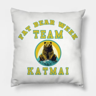 Fat Bear Week Team Katmai Pillow