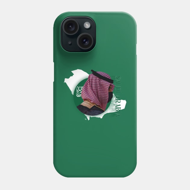 SAUDI ARABIA's TRADITIONALE DRESS GREEN SAUDI Phone Case by TareQ-DESIGN