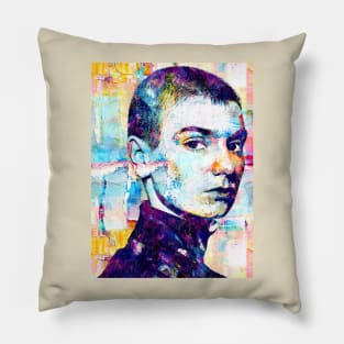 Sinead O'Connor Abstract Paintings Pillow