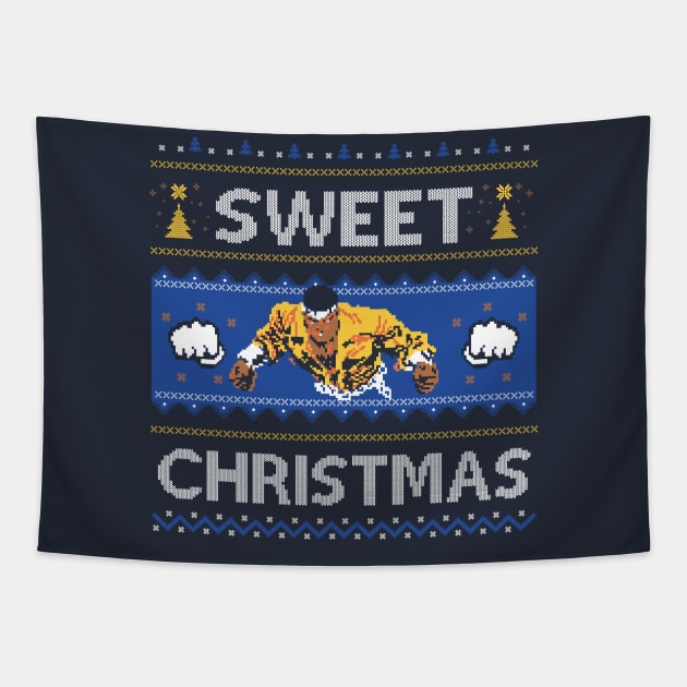 Sweet Christmas Tapestry by DANDINGEROZZ