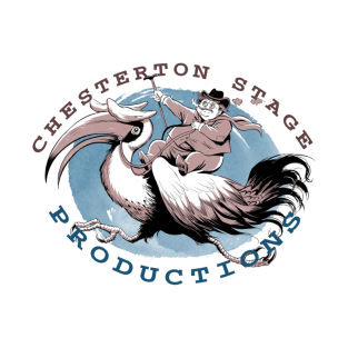 Chesterton T-Shirt - Chesterton Stage Productions Logo by Chesterton Stage Productions