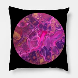 Pink Passion / Acrylic Pouring Pillow