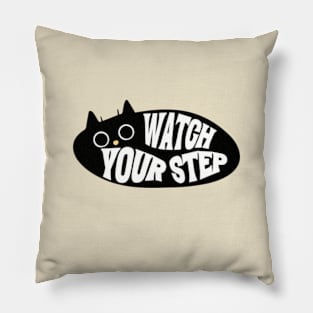 Funny Thin Cat Pillow