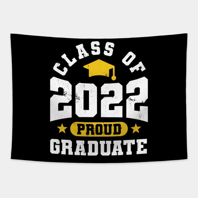 Class of 2022 Senior Graduation - Vintage design Tapestry by Sachpica